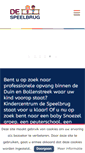 Mobile Screenshot of despeelbrug.nl